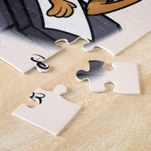 Stuck in Pencil Jigzaag Puzzle Legpuzzel (Zijkant)