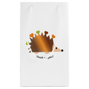 Stuck op je egel en hart klein cadeauzakje