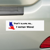 Stucker met wielbumper bumpersticker (Op auto)