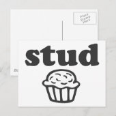 Stud Muffin Briefkaart (Voorkant / Achterkant)