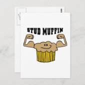 Stud Muffin Briefkaart (Voorkant / Achterkant)