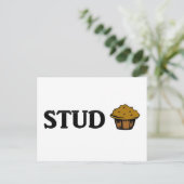 Stud muffin briefkaart (Staand voorkant)