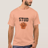 stud muffin cupcake muffin grafisch grappig t-shir t-shirt (Voorkant)