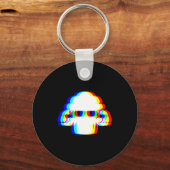 Stud Muffin Funny Muffin Varwave Edm Cyber Glitch Sleutelhanger (Voorkant)