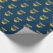 Stud Muffin Funny Wrapping Paper for Men Cadeaupapier (Hoek)