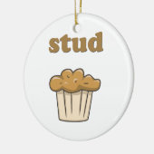 stud muffin keramisch ornament (Links)