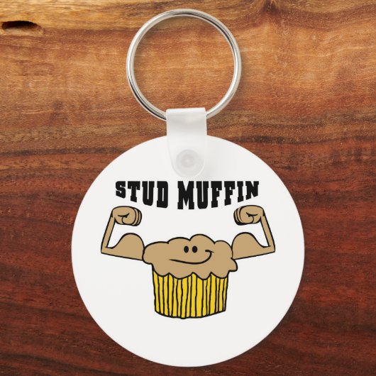 Stud Muffin Sleutelhanger (Voorkant)