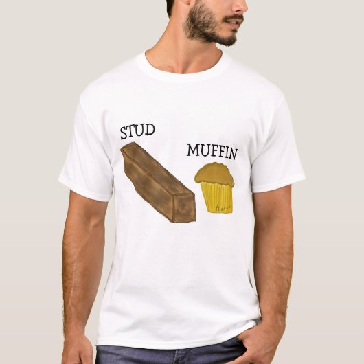 Stud Muffin t-shirt (Voorkant)
