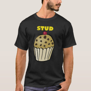 Stud Muffin Workout Oefening Fitness Humor Spier T-shirt