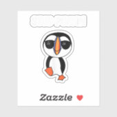 Stud Puffin Grappige Vogel Sticker (Vel)