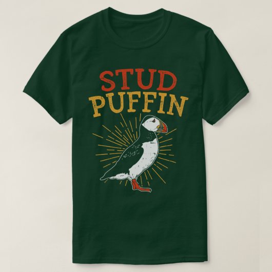 Stud Puffin Puffins T-shirt (Design voorkant)