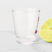 Stud Puffin Zee Bird Illustration Shot Glas (Links)