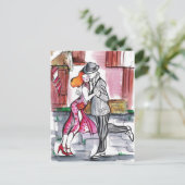 Stud- Tango Briefkaart (Staand voorkant)