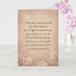 Studeer me zoveel als je wilt (Rumi) Kaart