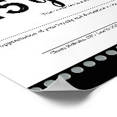 Studeert universeel certificaat ter gelegenheid va poster (Hoek)