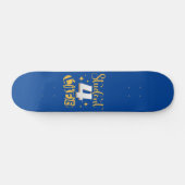 STUDENT 4 LEVEN #studentendlife Skateboard (Horizontaal)