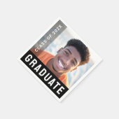 Student afstuderen afstuderen foto modern servet (Hoek)