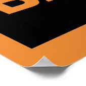 Student Bagpiper Poster (Hoek)