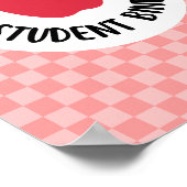 student binder titelpagina invoegen voor leraren poster (Hoek)