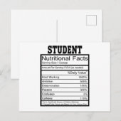 Student Briefkaart (Voorkant / Achterkant)