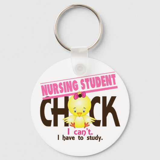 Student Chick 1 Sleutelhanger (Voorkant)
