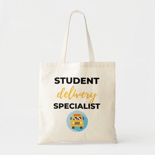 Student Delivery Specialist bl Tote Bag (Voorkant)