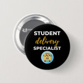 Student Delivery Specialist Ronde Button 5,7 Cm (Voorkant /achterkant)