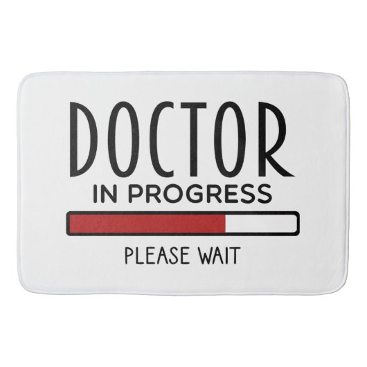 Student-docent van de universiteit in opleiding badmat (Voorkant)