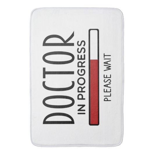 Student-docent van de universiteit in opleiding badmat (Voorkant Verticaal)