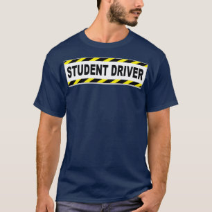 Student Driver Vehicle Bumpersticker Magnet T-shirt