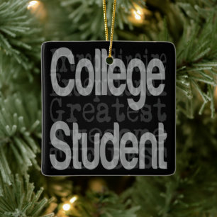 Student Extraordinaire College Keramisch Ornament
