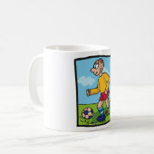 Student Football Player Sport Coffee Mug (Devant gauche)