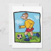 Student Football Speler Kaart (Voorkant)