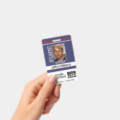 Student Foto - Blauw Badge (Handheld)