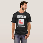 Student in opleiding t-shirt (Voorkant volledig)