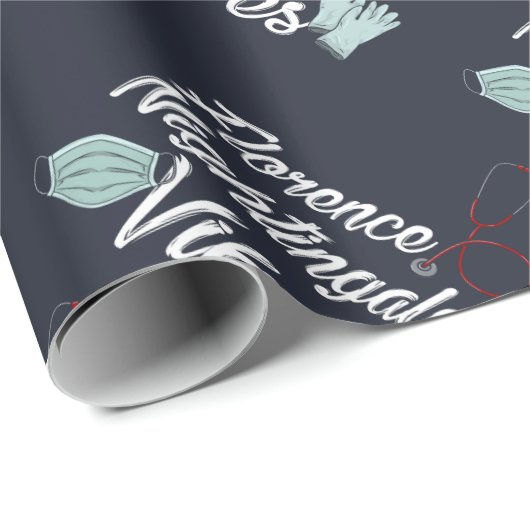 Student Nightingale Vibes Cadeaupapier (Rol Hoek)