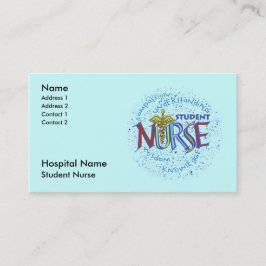 Student Nurse Motto Afsprakenkaartje