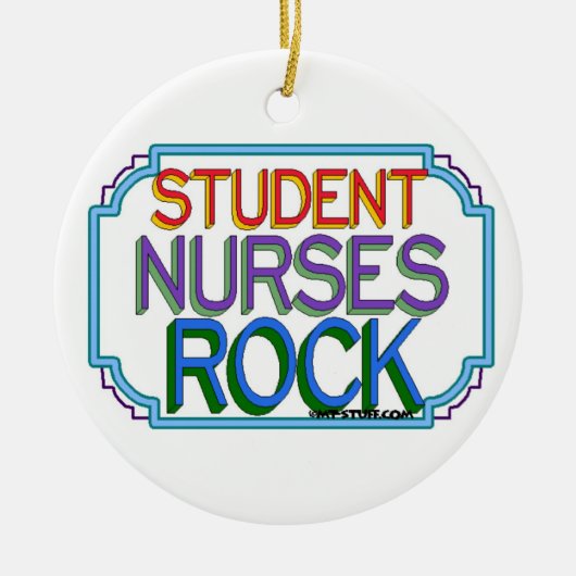 Student Nurse Ornament (Voorkant)