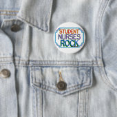Student Nurses Rock Ronde Button 5,7 Cm (In situ)
