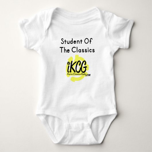 "Student of the Classics" iKCG Romper (Voorkant)