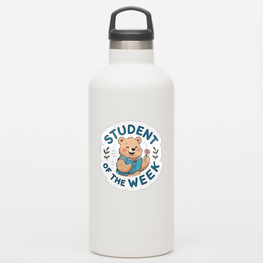 Student of the Week Bear Reward Sticker (Gourde)
