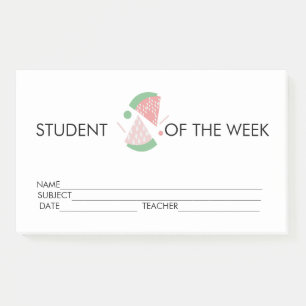 Student Onderscheiding Prestatie Watermeloen Post- Post-it® Notes
