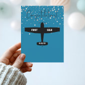 Student Piloot Eerste Solovlucht Vliegtuig Gefelic Briefkaart