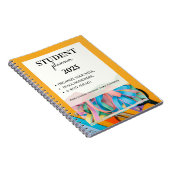 Student Planner 2025 | Wekelijks schema, huiswerk Notitieboek (Rechterzijde)