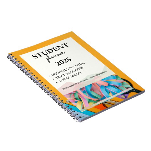 Student Planner 2025 | Wekelijks schema, huiswerk Notitieboek