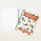 Student Planner met honden in kostuum (Display)