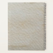 Student Planner met waterverf honden (Achterkant)