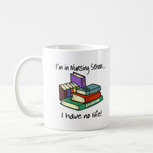 Student verpleegkunde koffiemok (Links)