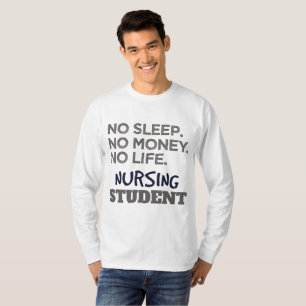Student verpleegkunde t-shirt