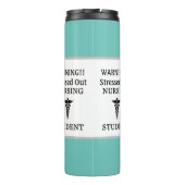 Student verpleegkunde    thermosbeker (Achterkant)